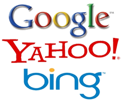 google yahoo bing search engines seo