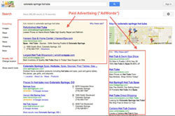 sem services google display of website ad